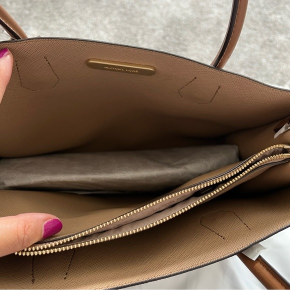 Michael Kors MK purse special design large mercer satchel bag NWT - Picture 13 of 14